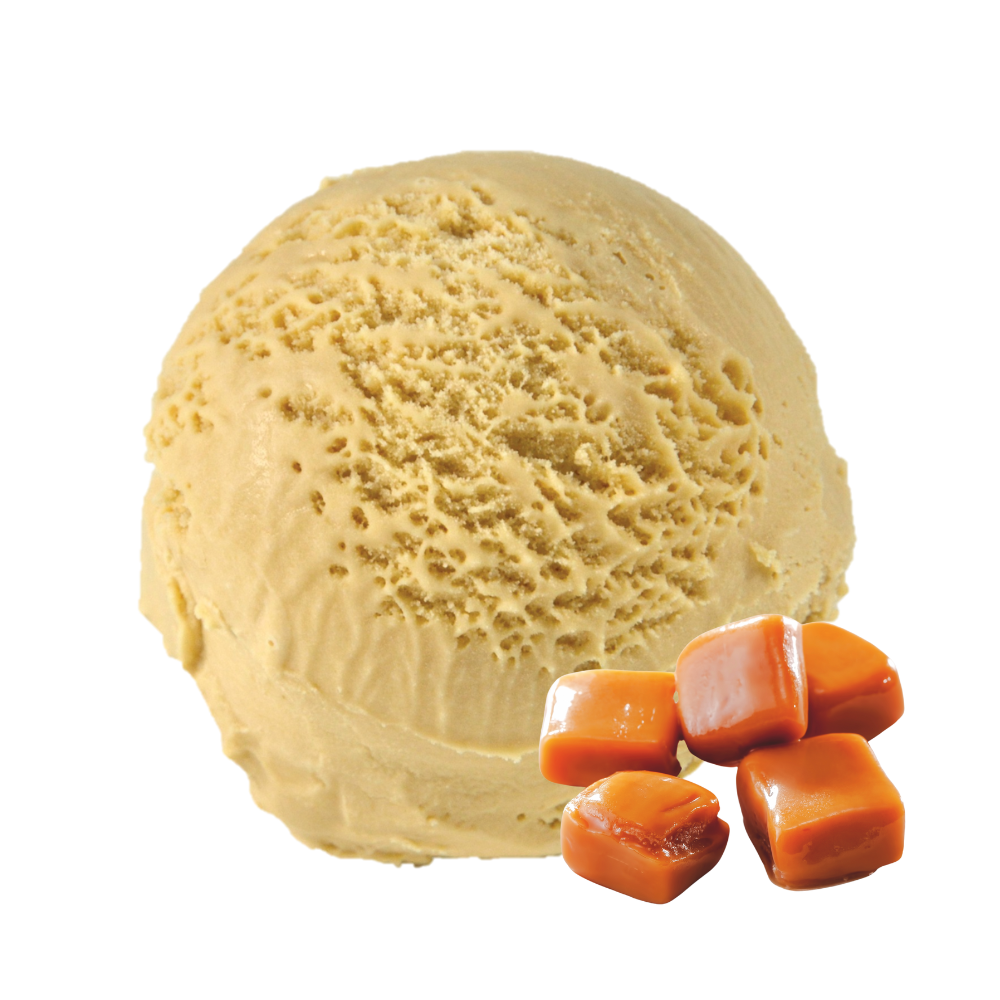 glace caramel beurre et sel de guérande - glaces de lyon - made in france